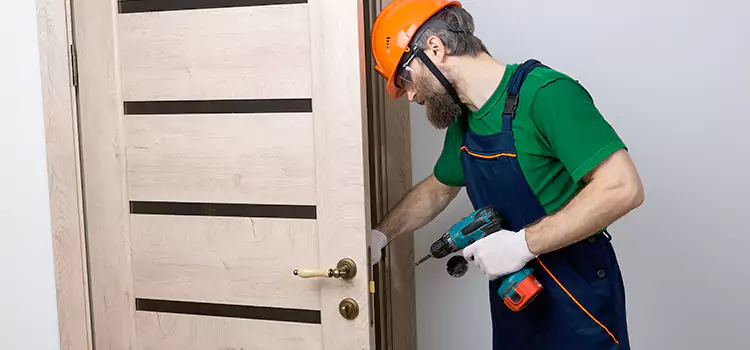 Replace Internal Door Handle with Lock Hanford