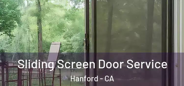 Sliding Screen Door Service Hanford - CA